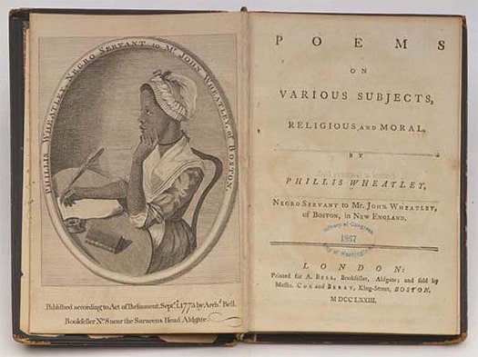 Phillis Wheatley Poems 1773